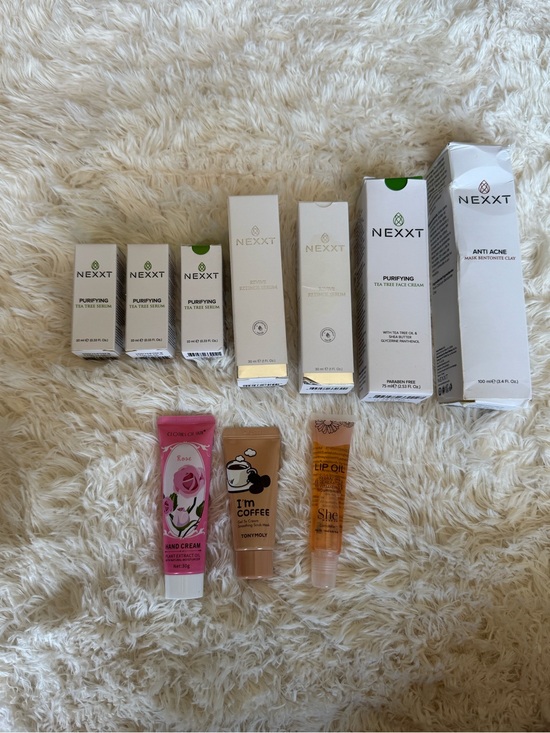 Other - Skincare & Beauty Bundle | NEXXT Tea Tree, Retinol, Anti-Acne + Tonymoly+Lip Oil